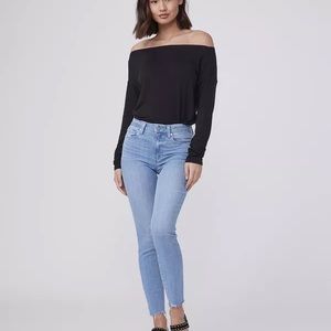 NWOT Paige Suvi black bodysuit (S)